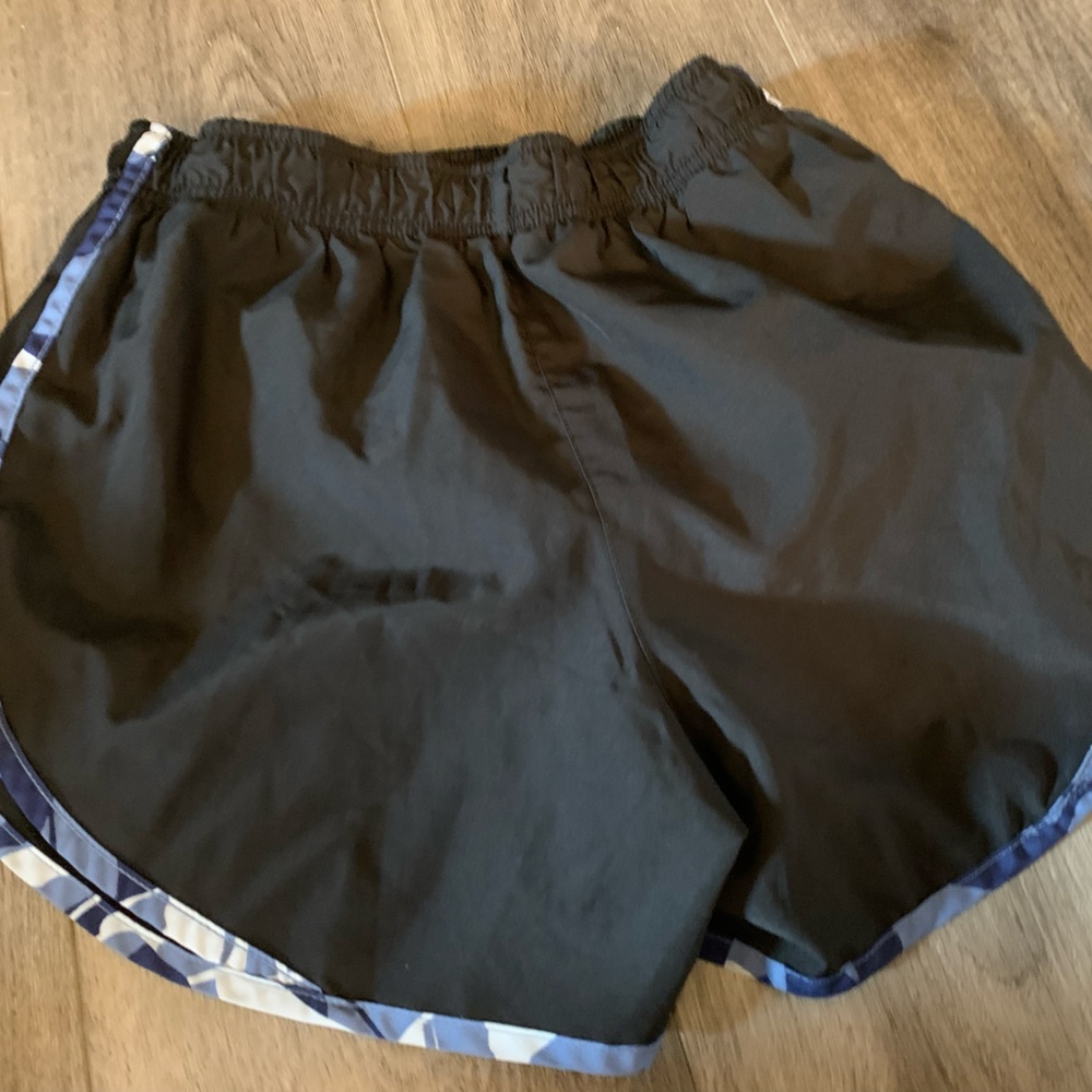 Black, Blue And White Women’s Nike Dri-Fit Running Shorts